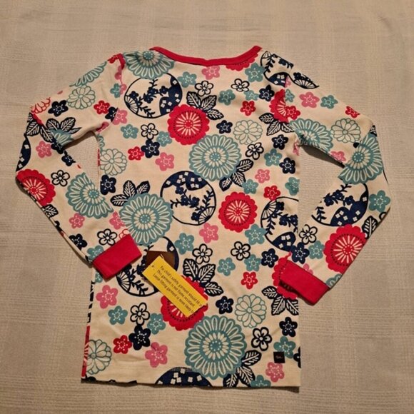 Tea Collection girls size 12 long sleeve pajama top only, NWT - Picture 3 of 5